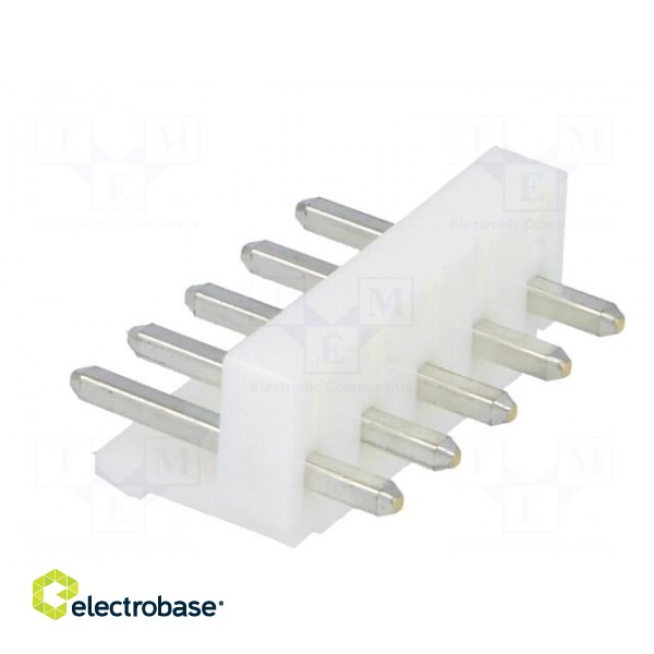 Socket | wire-board | male | VH | 3.96mm | PIN: 5 | THT | 250V | 10A | -25÷85°C image 4