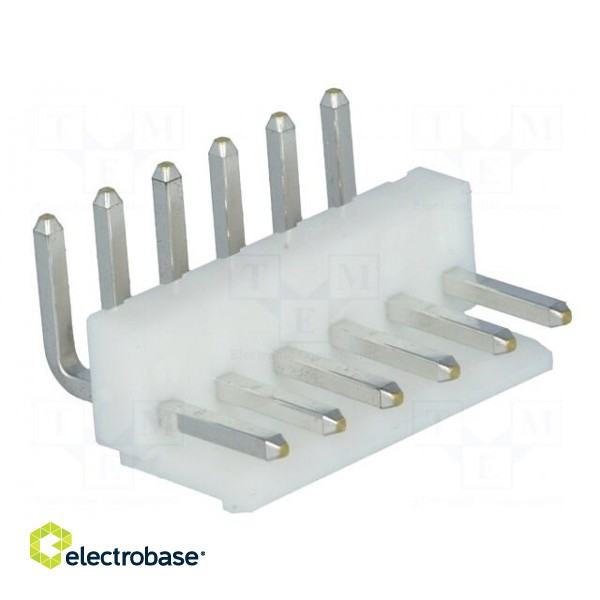 Socket | wire-board | male | VH | 3.96mm | PIN: 6 | THT | 250V | 10A | -25÷85°C image 8