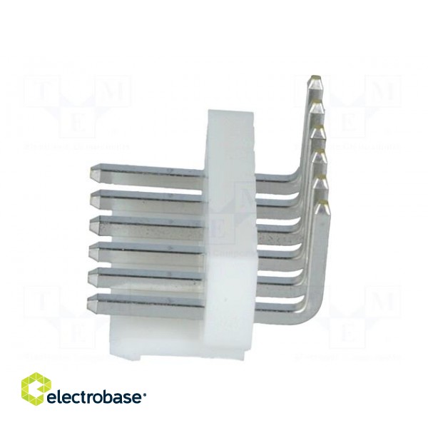 Socket | wire-board | male | VH | 3.96mm | PIN: 6 | THT | 250V | 10A | -25÷85°C image 3