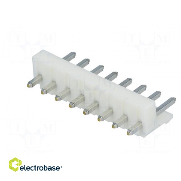 Socket | wire-board | male | VH | 3.96mm | PIN: 8 | THT | 250V | 10A | -25÷85°C paveikslėlis 6