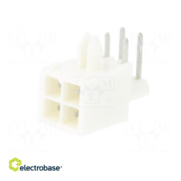 Socket | wire-board | male | Mini Universal MATE-N-LOK | 4.14mm | 600V image 2