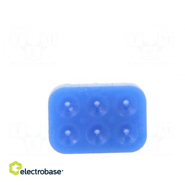 Gasket for wire | Mini Universal MATE-N-LOK | 4.14mm | PIN: 6 | blue image 5