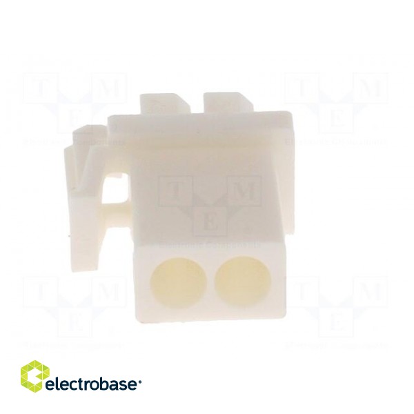 Plug | wire-wire | female | Mini Universal MATE-N-LOK | 4.14mm | PIN: 2 image 5