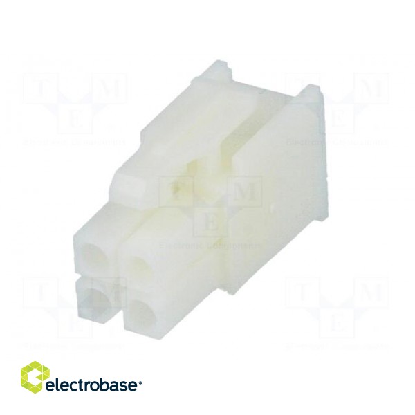 Plug | wire-wire/PCB | female | Mini Universal MATE-N-LOK | 4.14mm image 2