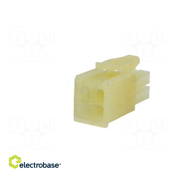 Plug | wire-wire | female | Mini Universal MATE-N-LOK | 4.14mm | PIN: 4 image 6