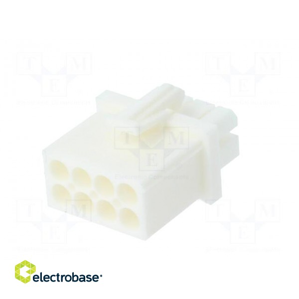 Plug | wire-wire | female | Mini Universal MATE-N-LOK | 4.14mm | PIN: 8 image 6