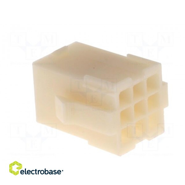Plug | wire-wire/PCB | male | Mini Universal MATE-N-LOK | 4.14mm paveikslėlis 4