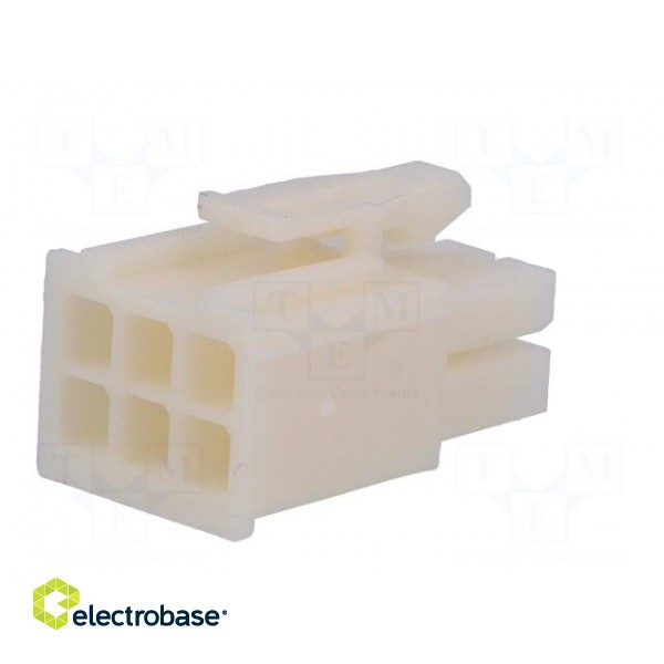 Plug | wire-wire/PCB | female | Mini Universal MATE-N-LOK | 4.14mm image 6