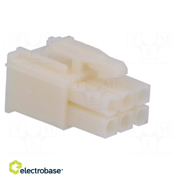 Plug | wire-wire/PCB | female | Mini Universal MATE-N-LOK | 4.14mm image 8