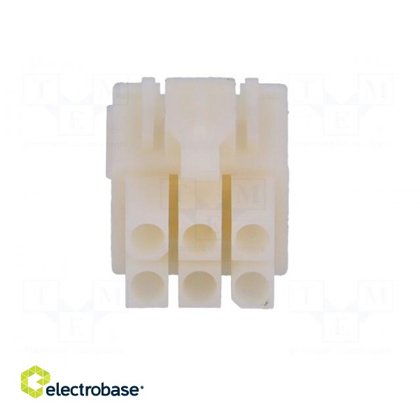Plug | wire-wire/PCB | female | Mini Universal MATE-N-LOK | 4.14mm фото 9