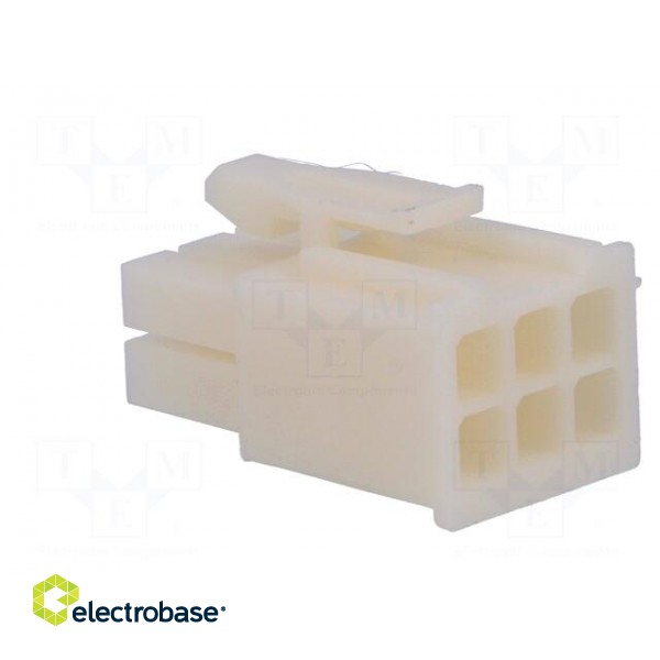 Plug | wire-wire/PCB | female | Mini Universal MATE-N-LOK | 4.14mm image 4