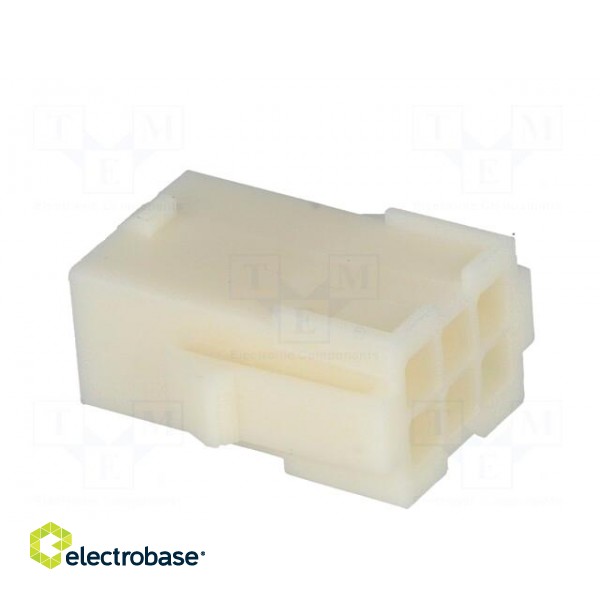 Plug | wire-wire/PCB | male | Mini Universal MATE-N-LOK | 4.14mm image 4