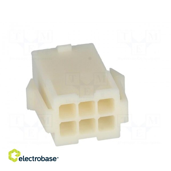 Plug | wire-wire/PCB | male | Mini Universal MATE-N-LOK | 4.14mm фото 5