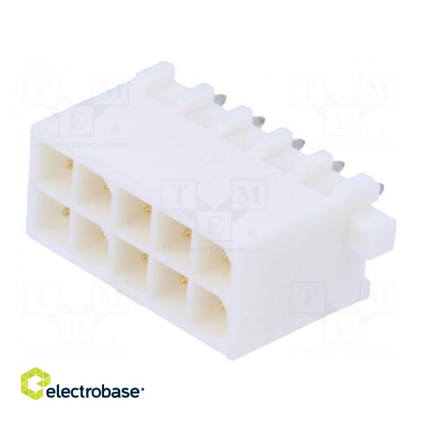 Socket | wire-board | male | Mini Universal MATE-N-LOK | 4.14mm | 600V фото 1