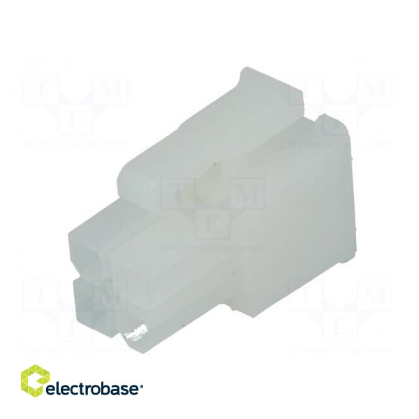 Plug | wire-wire/PCB | female | 4.2mm | PIN: 4 | w/o contacts | for cable image 2