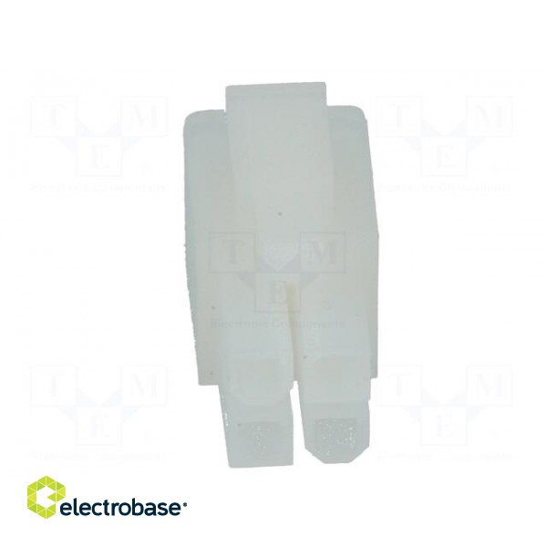 Plug | wire-wire/PCB | female | 4.2mm | PIN: 4 | w/o contacts | for cable фото 9