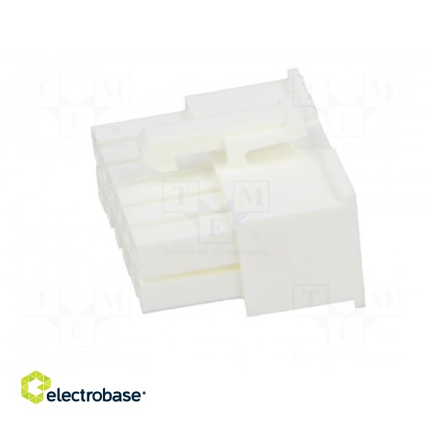 Plug | wire-wire/PCB | female | Minitek® Pwr 4.2 | 4.2mm | PIN: 12 | FCI image 3