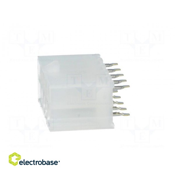 Socket | wire-board | male | Mini-Fit Jr | 4.2mm | PIN: 10 | THT | 9A image 3