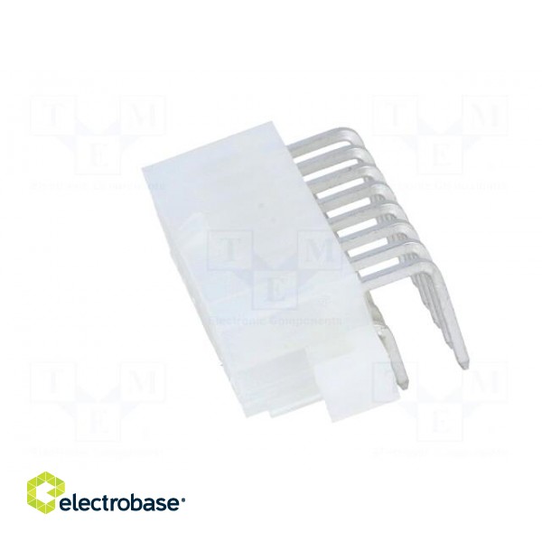 Socket | wire-board | male | Mini-Fit Jr | 4.2mm | PIN: 16 | THT | holders image 3