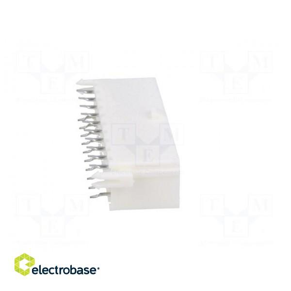 Socket | wire-board | male | Mini-Fit Jr | 4.2mm | PIN: 20 | THT | PCB snap фото 7