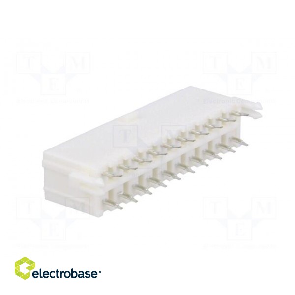 Socket | wire-board | male | Mini-Fit Jr | 4.2mm | PIN: 20 | THT | PCB snap image 4