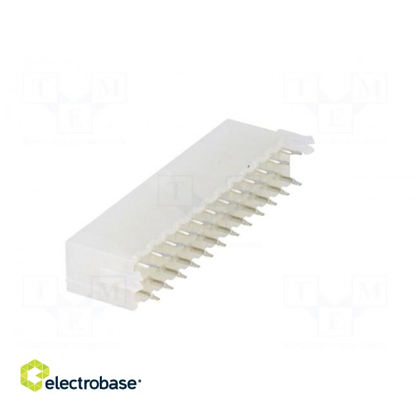 Socket | wire-board | male | Mini-Fit Jr | 4.2mm | PIN: 24 | THT | PCB snap image 4