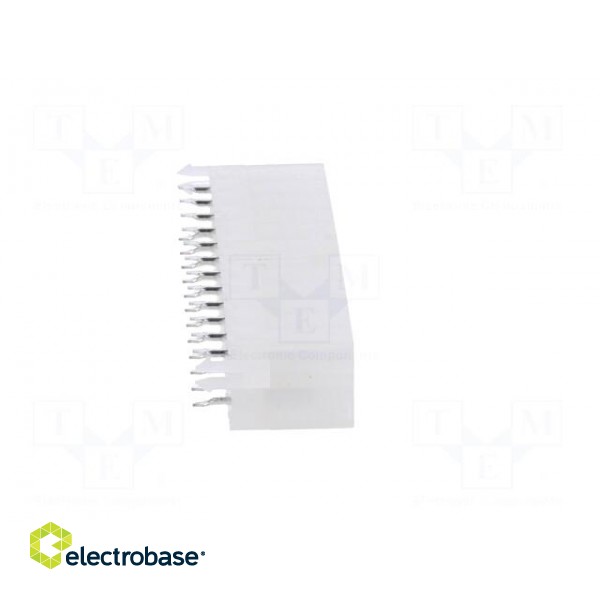 Socket | wire-board | male | Mini-Fit Jr | 4.2mm | PIN: 24 | THT | PCB snap image 7