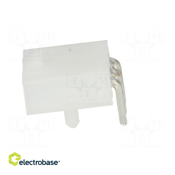 Socket | wire-board | male | Mini-Fit Jr | 4.2mm | PIN: 3 | THT | PCB snap image 3