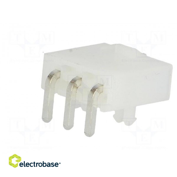 Socket | wire-board | male | Mini-Fit Jr | 4.2mm | PIN: 3 | THT | PCB snap image 6