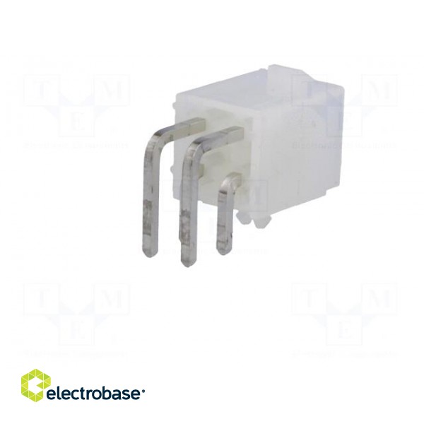 Socket | wire-board | male | Mini-Fit Jr | 4.2mm | PIN: 4 | THT | PCB snap image 6