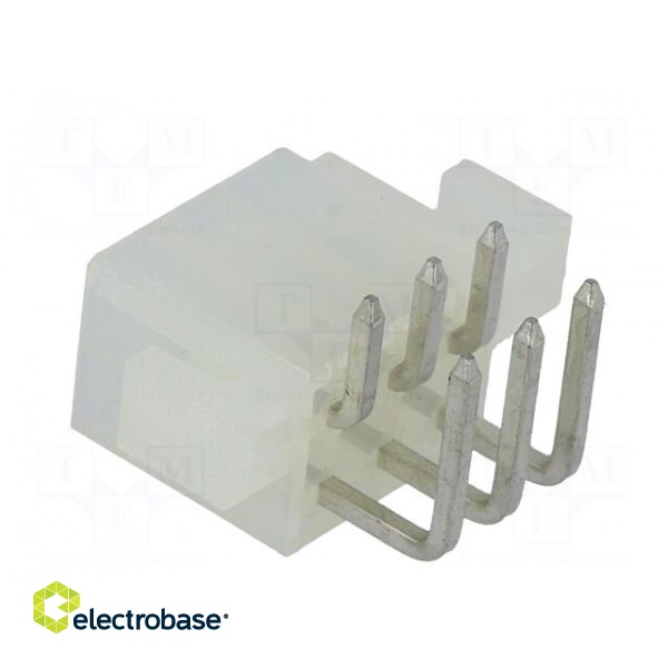 Socket | wire-board | male | Mini-Fit Jr | 4.2mm | PIN: 6 | THT | holders image 4