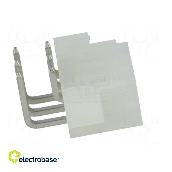 Socket | wire-board | male | Mini-Fit Jr | 4.2mm | PIN: 6 | THT | holders paveikslėlis 7