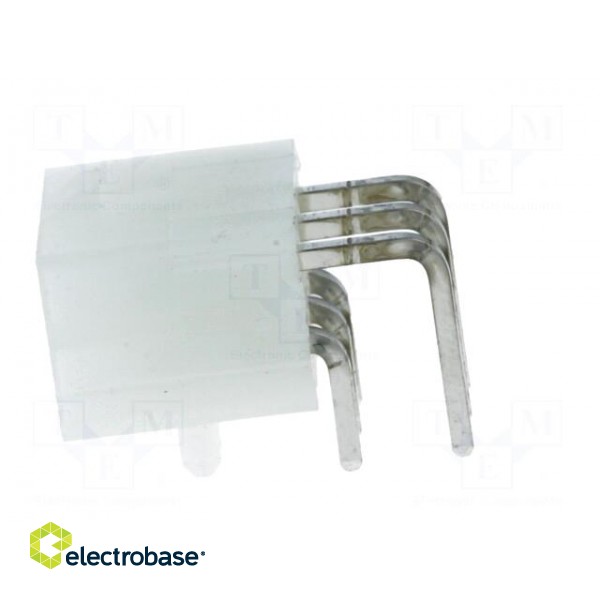 Socket | wire-board | male | Mini-Fit Jr | 4.2mm | PIN: 6 | THT | PCB snap image 3