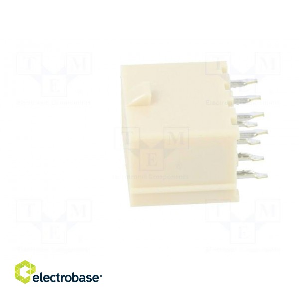 Socket | wire-board | male | Mini-Fit Jr | 4.2mm | PIN: 8 | THT | PCB snap фото 3