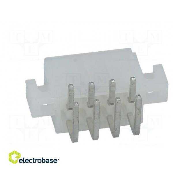 Socket | wire-board | male | Mini-Fit Jr | 4.2mm | PIN: 8 | THT | holders image 5
