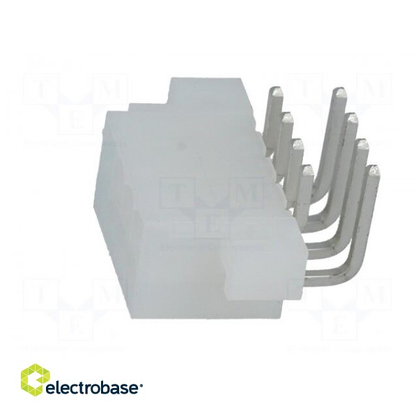 Socket | wire-board | male | Mini-Fit Jr | 4.2mm | PIN: 8 | THT | holders image 3