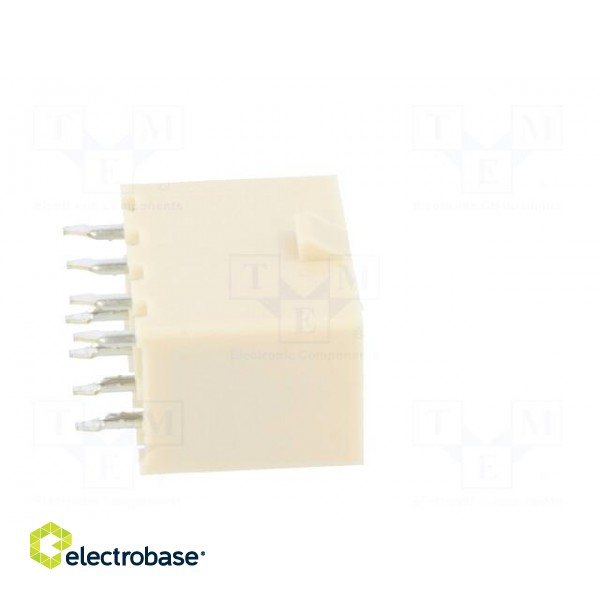 Socket | wire-board | male | Mini-Fit Jr | 4.2mm | PIN: 8 | THT | PCB snap image 7
