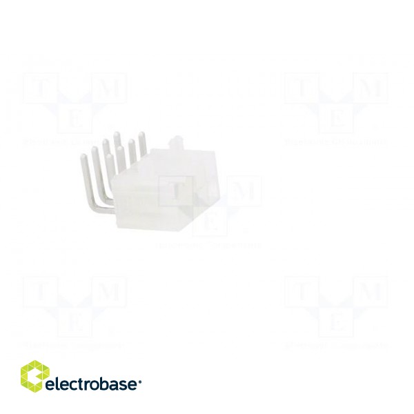 Socket | wire-board | male | Mini-Fit Jr | 4.2mm | PIN: 8 | THT | PCB snap фото 8