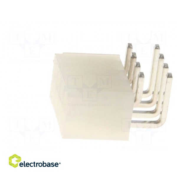 Socket | wire-board | male | N42G | 4.2mm | PIN: 8 | THT | 600V | 9A | tinned paveikslėlis 3