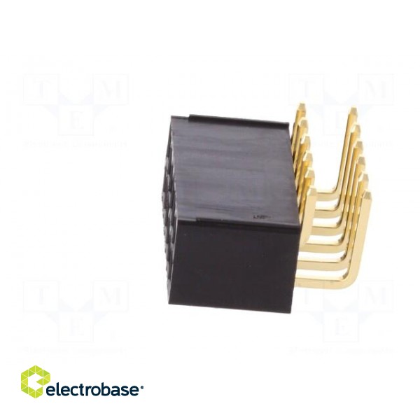 Socket | wire-wire/PCB | male | Minitek Pwr4.2 | 4.2mm | PIN: 12 | THT image 3