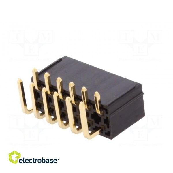 Socket | wire-wire/PCB | male | Minitek Pwr4.2 | 4.2mm | PIN: 12 | THT image 6