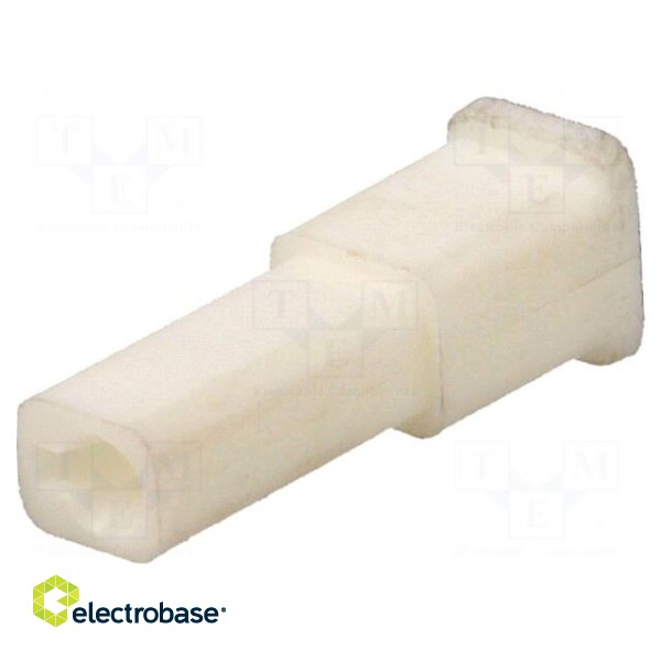 Plug | wire-board | female | 5/7.5mm | PIN: 1 | w/o contacts | for cable image 1