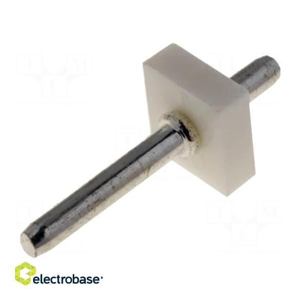 Socket | wire-board | 5/7.5mm | PIN: 1 | THT | 250V | 5A | tinned | -25÷85°C image 1