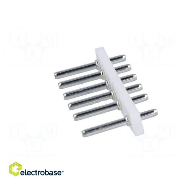 Socket | wire-board | 5/7.5mm | PIN: 6 | THT | 250V | 5A | tinned | -25÷85°C image 3
