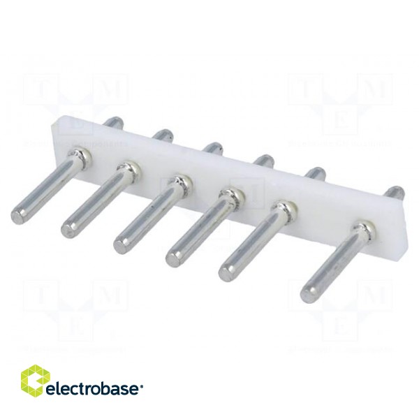 Socket | wire-board | 5/7.5mm | PIN: 6 | THT | 250V | 5A | tinned | -25÷85°C image 1