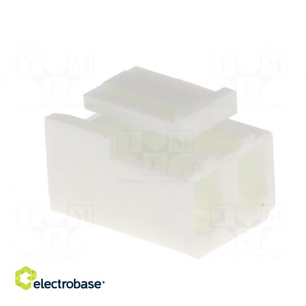 Plug | wire-board | female | 5mm | PIN: 2 | white | Type: w/o contacts image 4
