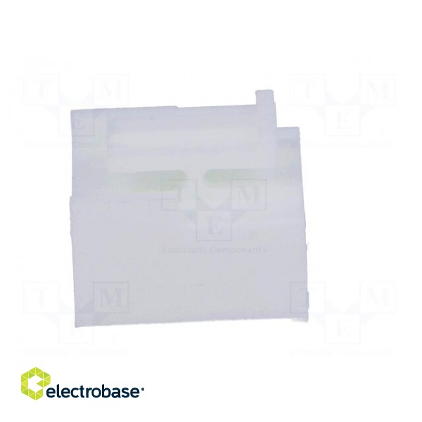 Plug | wire-board | female | 5mm | PIN: 3 | white | Type: w/o contacts image 3