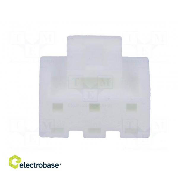 Plug | wire-board | female | 5mm | PIN: 3 | white | Type: w/o contacts image 9
