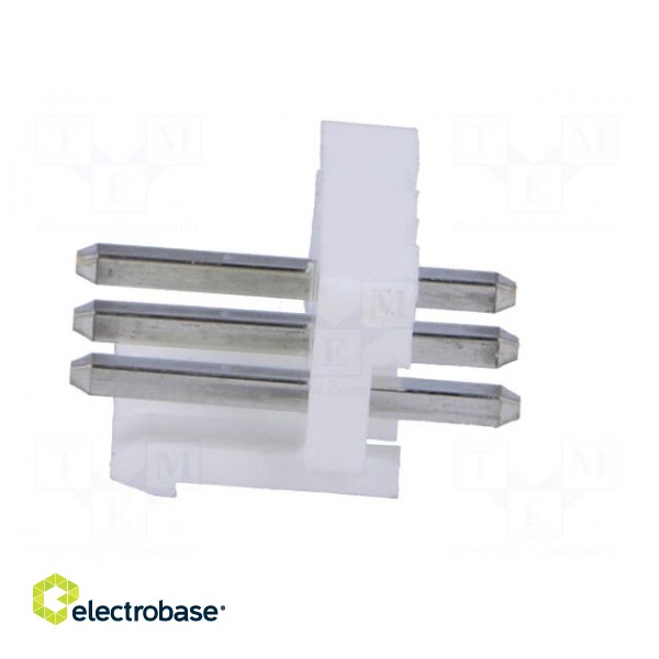 Socket | wire-board | male | 5mm | PIN: 3 | white image 3