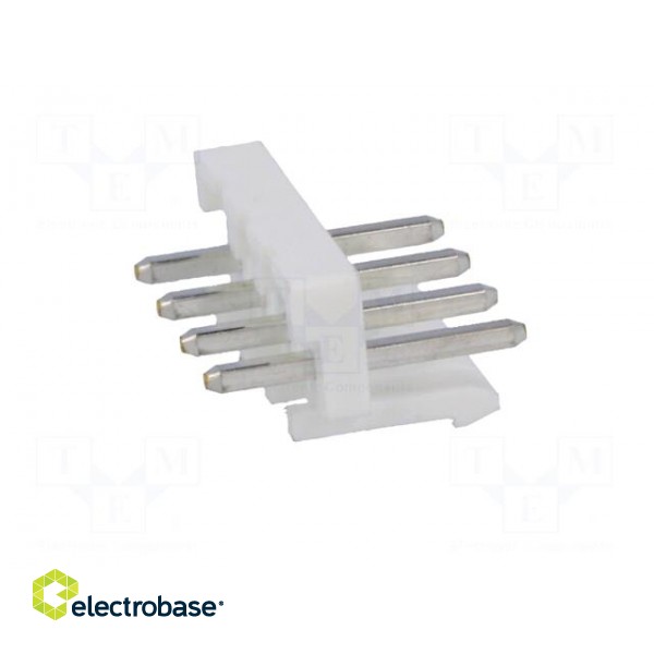 Socket | wire-board | male | 5mm | PIN: 4 | white фото 7